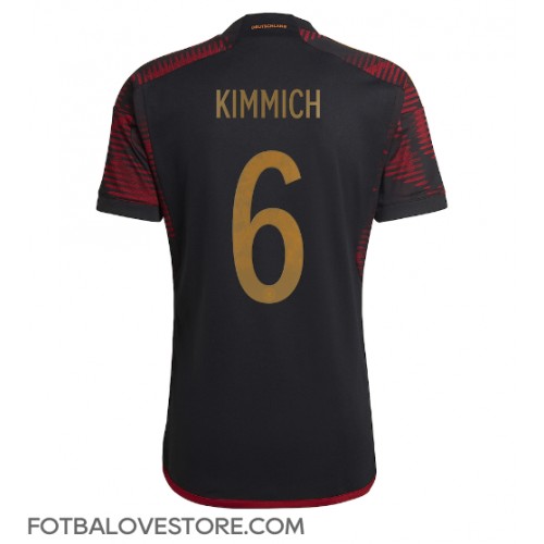 Německo Joshua Kimmich #6 Venkovní Dres MS 2022 Krátkým Rukávem